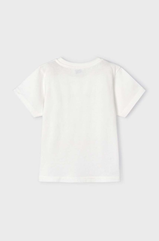 Παιδικό βαμβακερό μπλουζάκι Mayoral 3010.5F.Mini.PPYH μπεζ SS24