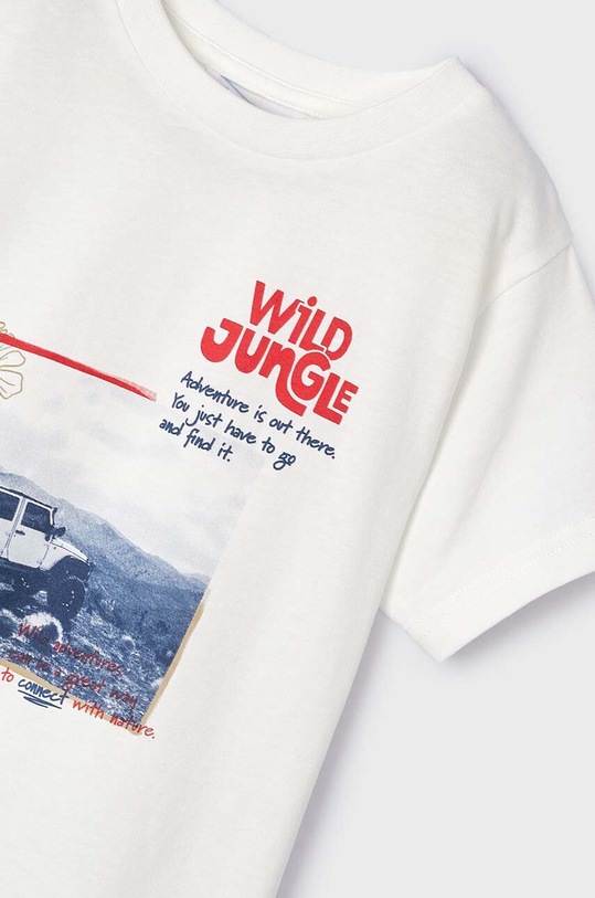 Αγορίστικα Παιδικό βαμβακερό μπλουζάκι Mayoral 3010.5F.Mini.PPYH μπεζ