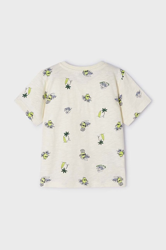 Αγορίστικα Παιδικό βαμβακερό μπλουζάκι Mayoral 3024.5K.Mini.PPYH μπεζ