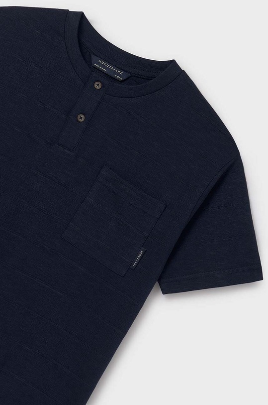 Băieți Mayoral tricou din bumbac 6035.7D.Junior.PPYH bleumarin