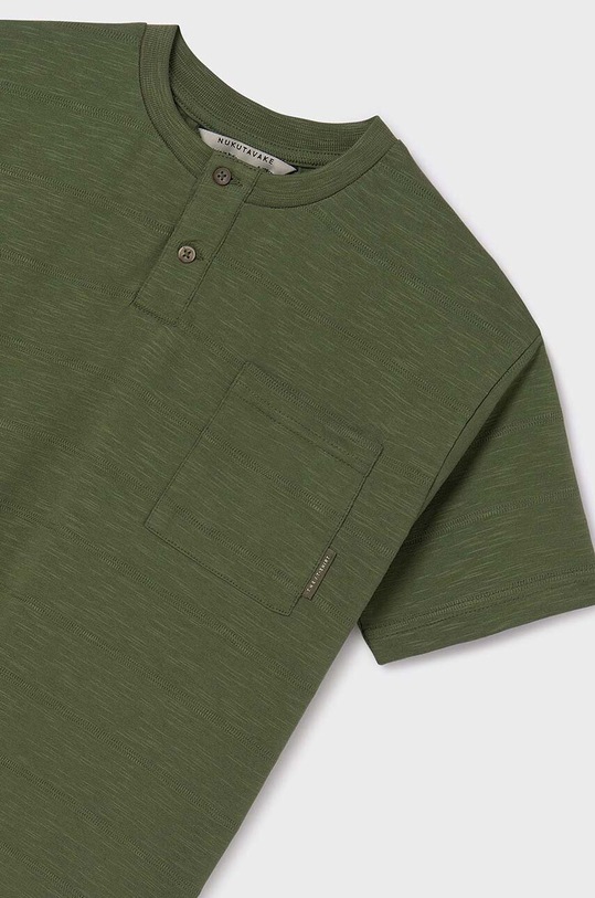 Αγορίστικα Βαμβακερό μπλουζάκι Mayoral 6035.7D.Junior.PPYH πράσινο