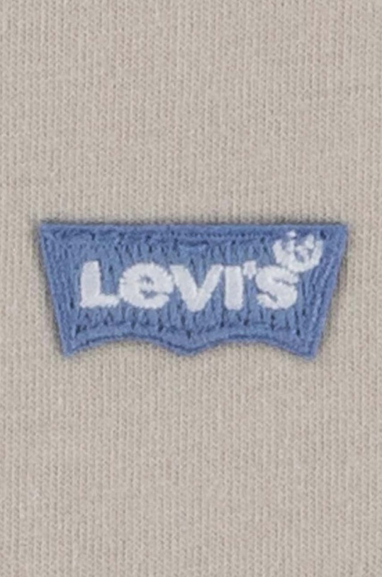 Levi's t-shirt bawełniany dziecięcy beżowy 8EA100