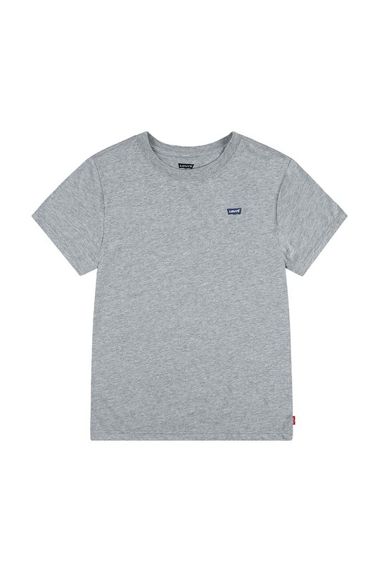 Детска памучна тениска Levi's памук сив 8EA100