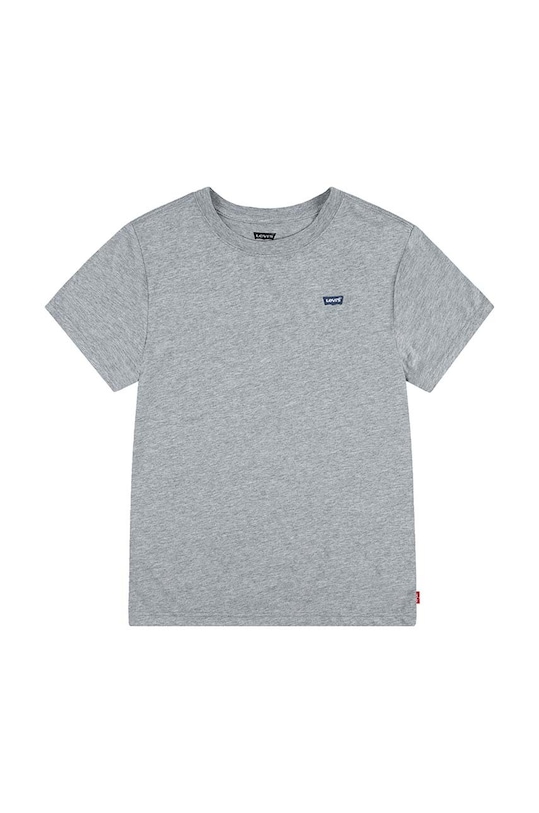 Детска памучна тениска Levi's памук сив 8EA100