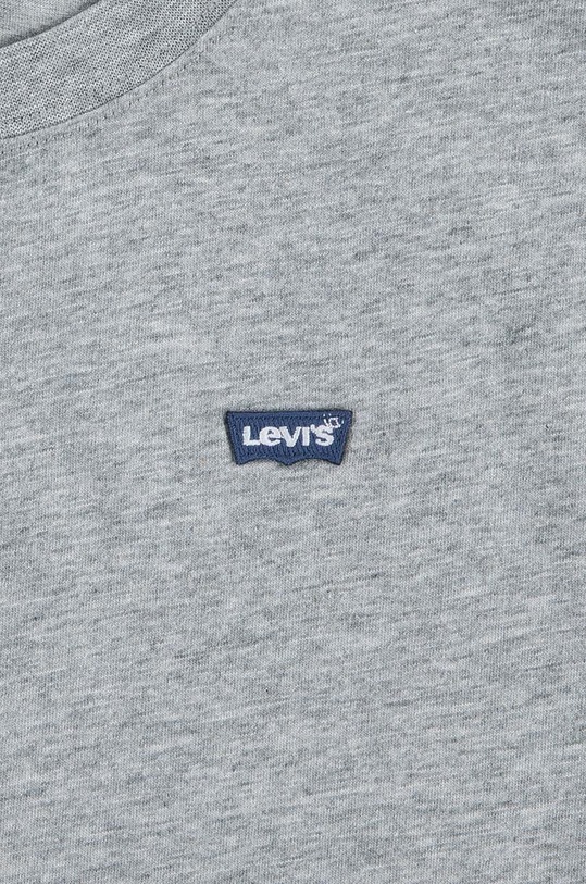 Момче Детска памучна тениска Levi's 8EA100 сив