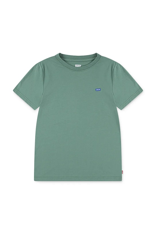 Levi's tricou de bumbac pentru copii LVB BATWING CHEST HIT uni verde 8EA100