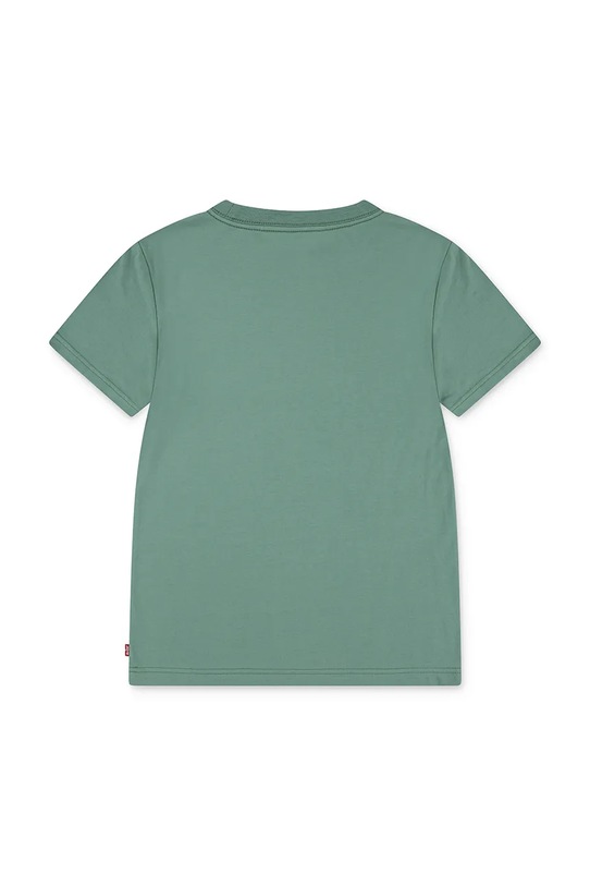 Levi's tricou de bumbac pentru copii LVB BATWING CHEST HIT 8EA100 verde AW25
