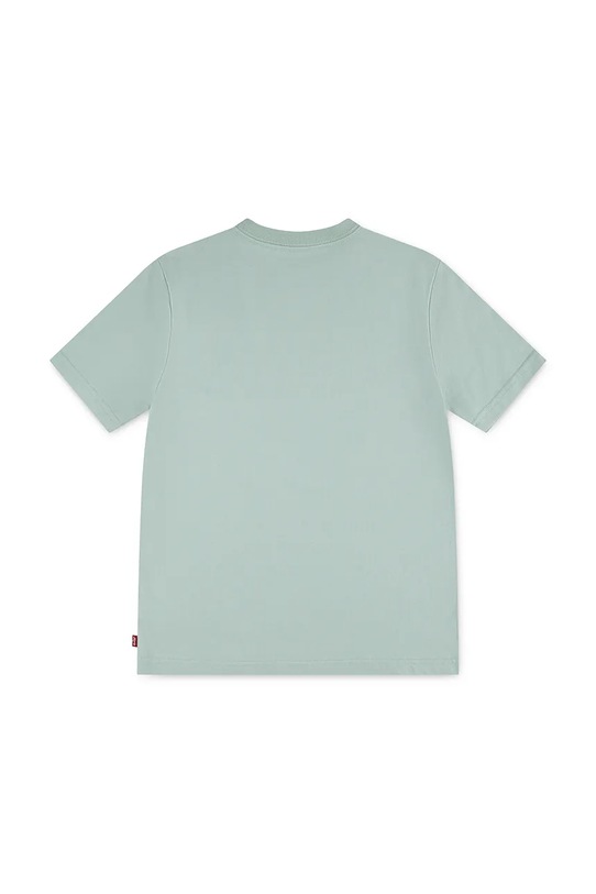 Levi's t-shirt bawełniany dziecięcy LVB BATWING CHEST HIT 8EA100 zielony SS26