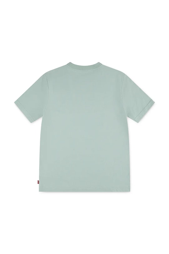 Levi's t-shirt bawełniany dziecięcy LVB BATWING CHEST HIT 8EA100 zielony SS26