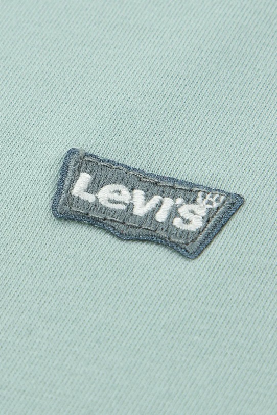 Chłopiec Levi's t-shirt bawełniany dziecięcy LVB BATWING CHEST HIT 8EA100 zielony