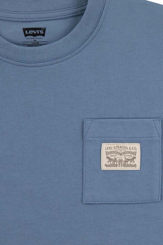 Хлопчик Дитяча футболка Levi's 8EK857 блакитний