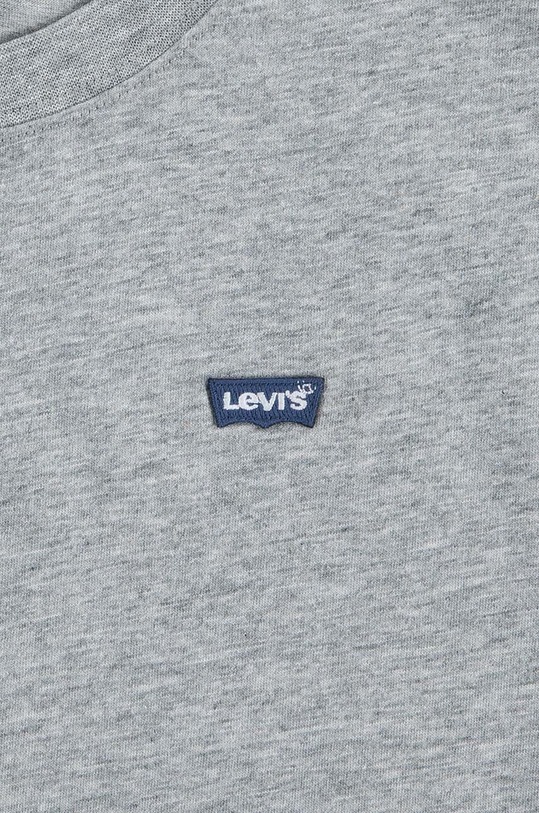 Chłopiec Levi's t-shirt bawełniany dziecięcy 9EA100 szary
