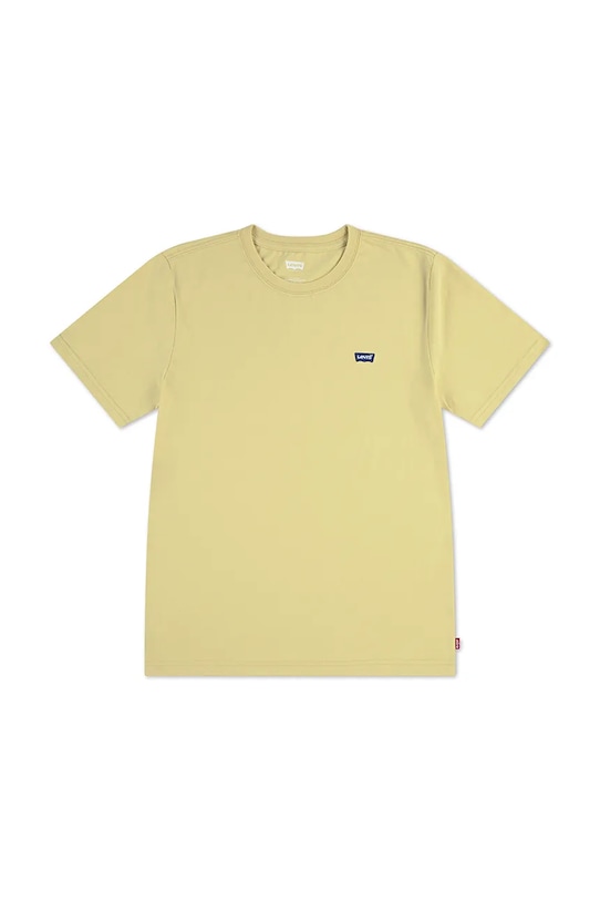 Levi's t-shirt bawełniany dziecięcy LVB BATWING CHEST HIT bawełna żółty 9EA100