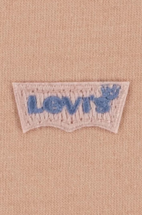 Chłopiec Levi's t-shirt bawełniany dziecięcy 9EA100 pomarańczowy