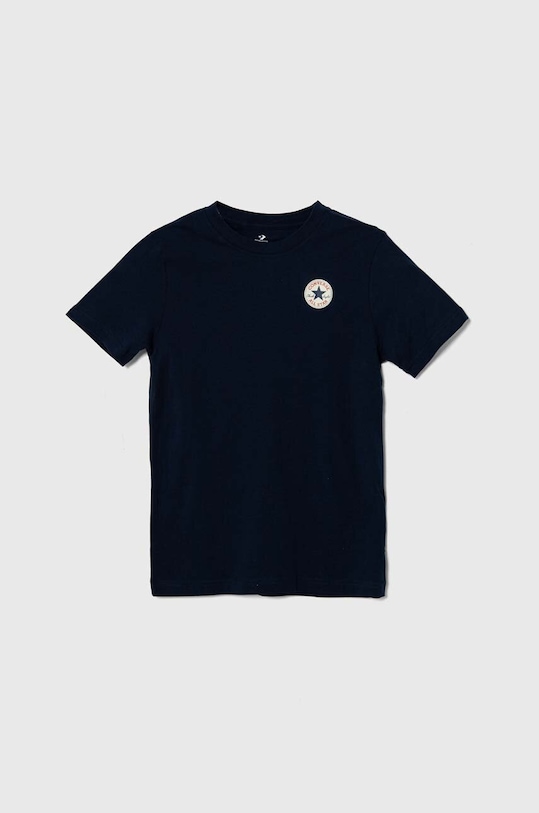 Converse t-shirt in cotone per bambini cotone blu navy 9C9506