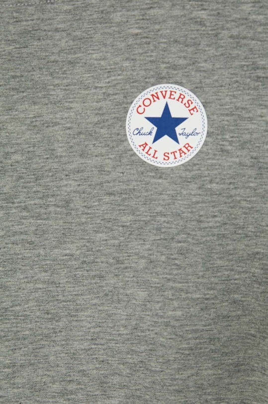 Хлопчик Дитяча бавовняна футболка Converse 9C9506 сірий
