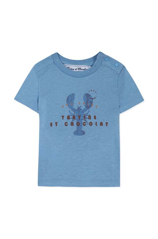 Tartine et Chocolat tricou bebe TY10031.60.74 albastru SS24