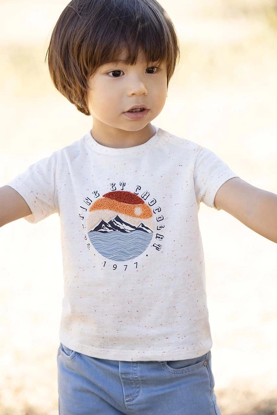 Tartine et Chocolat tricou bebe print rosu TY10031.80.94