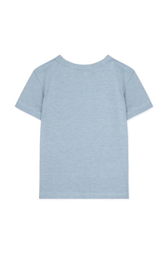 Chłopiec Tartine et Chocolat t-shirt bawełniany niemowlęcy TY10041.60.74 niebieski