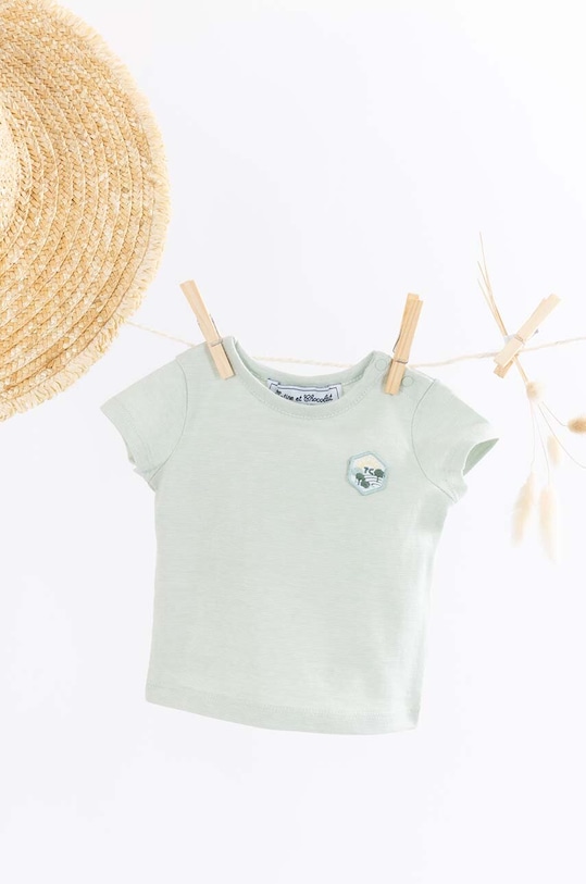 Tartine et Chocolat t-shirt bawełniany niemowlęcy TY10041.80.94