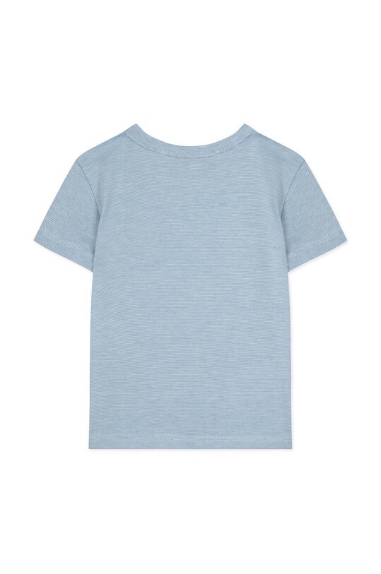 Chłopiec Tartine et Chocolat t-shirt bawełniany dziecięcy TY10041.104 niebieski