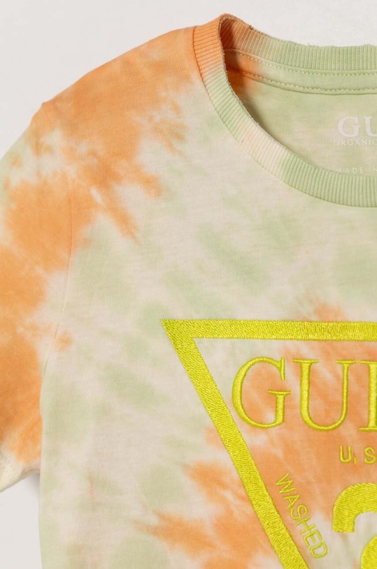 Αγορίστικα Παιδικό βαμβακερό μπλουζάκι Guess L4GI28.K8HM4.PPYH πολύχρωμο