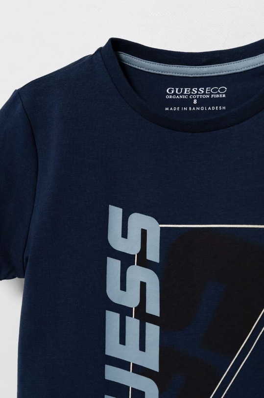 Guess t-shirt dziecięcy L4GI32.J1314.PPYH granatowy SS24