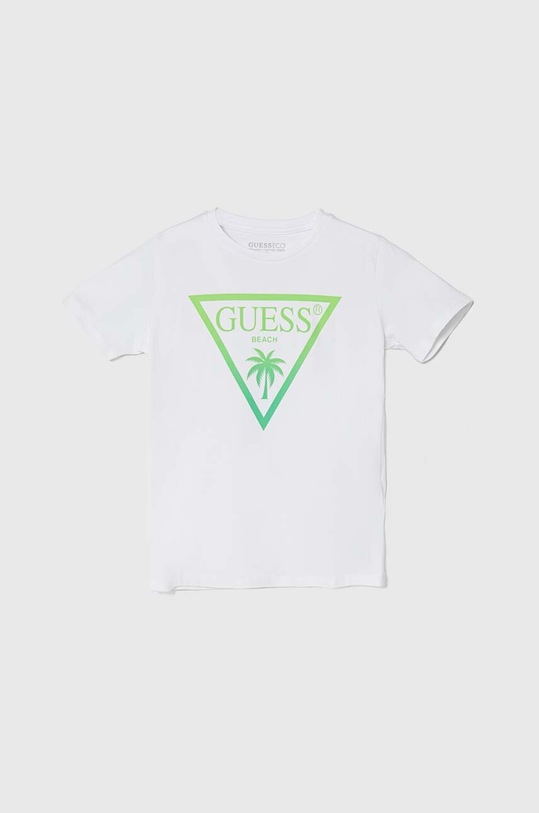 Guess t-shirt dziecięcy z elastanem biały L4GI33.J1311.PPYH