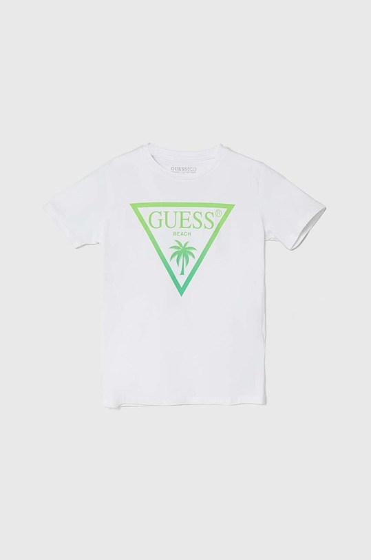 Guess t-shirt dziecięcy z elastanem biały L4GI33.J1311.PPYH