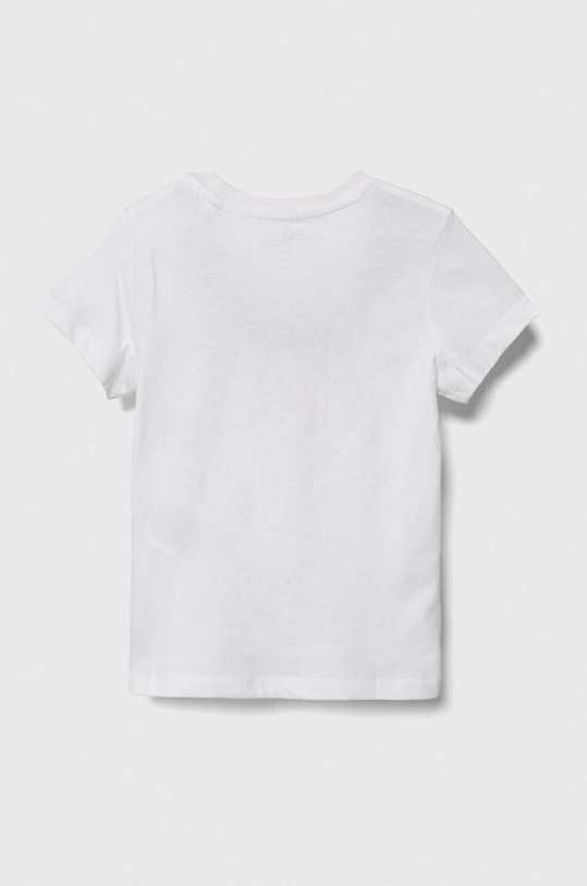 Guess t-shirt bawełniany dziecięcy N4GI11.K8HM4.PPYH biały SS24
