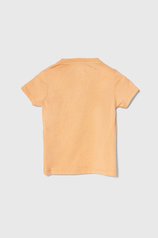 Guess t-shirt bawełniany dziecięcy N4GI19.K8HM4.PPYH pomarańczowy SS24