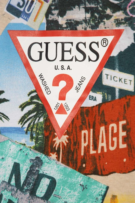 Αγορίστικα Παιδικό βαμβακερό μπλουζάκι Guess N4GI23.K8HM3.PPYH πολύχρωμο