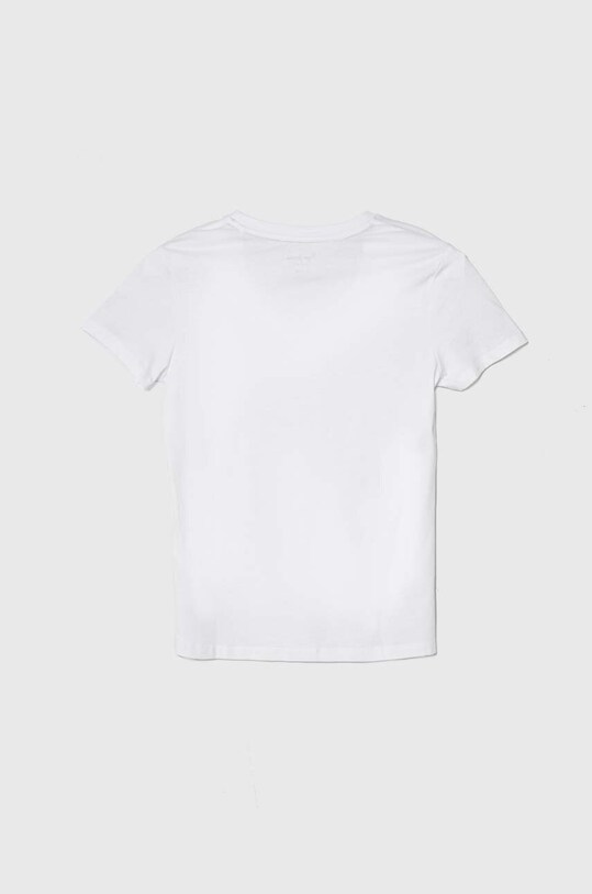 Детская хлопковая футболка Pepe Jeans DAVIDE TEE PB503840 белый SS24
