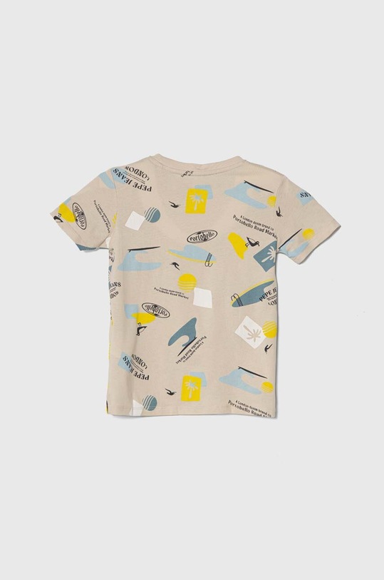 Pepe Jeans t-shirt bawełniany dziecięcy REDGE PB503858 beżowy SS24