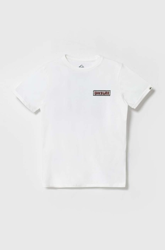 Dětské bavlněné tričko Quiksilver MAROONEDYTH kulatý bílá EQBZT04722