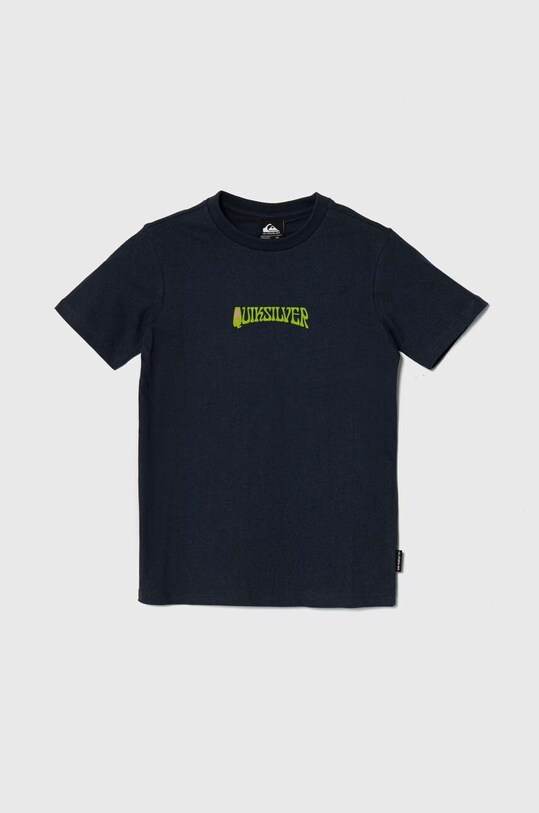 Quiksilver tricou din bumbac ISLAND SUNRISE print bleumarin AQBZT04374