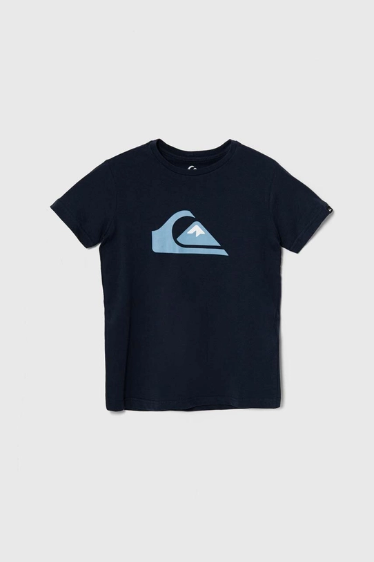 Quiksilver t-shirt bawełniany dziecięcy COMPLOGOYTH nadruk granatowy EQBZT04711