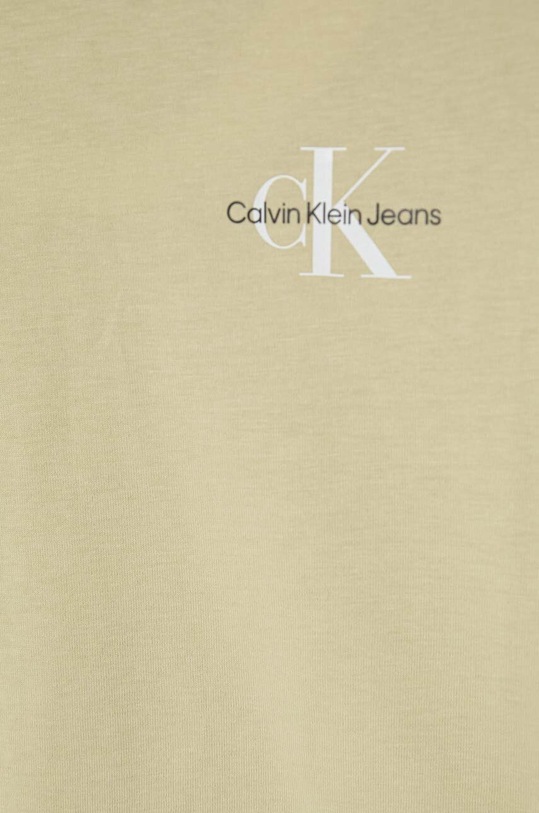 Αγορίστικα Παιδικό βαμβακερό μπλουζάκι Calvin Klein Jeans IB0IB01231.104.116.PPYH πράσινο