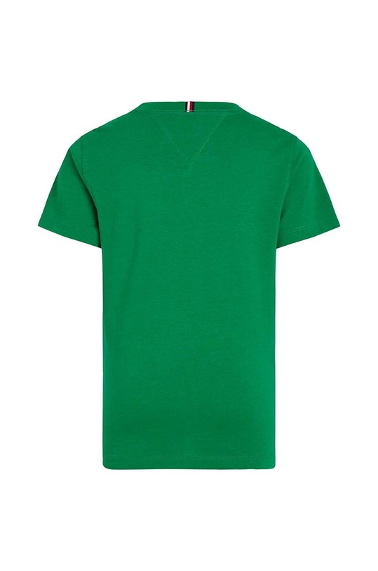 Chłopiec Tommy Hilfiger t-shirt bawełniany dziecięcy KB0KB06879.74.122.PPYH zielony