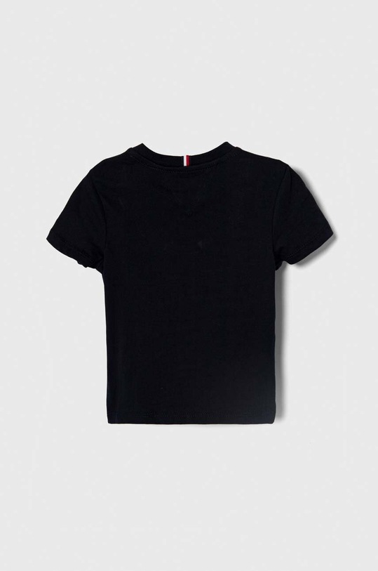 Παιδικό βαμβακερό μπλουζάκι Tommy Hilfiger KB0KB08817.74.122.PPYH σκούρο μπλε SS24
