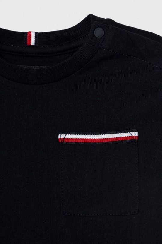 Αγορίστικα Παιδικό βαμβακερό μπλουζάκι Tommy Hilfiger KB0KB08817.74.122.PPYH σκούρο μπλε
