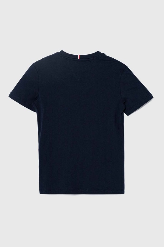 Tommy Hilfiger t-shirt bawełniany dziecięcy KB0KB08817.128.176.PPYH granatowy SS24