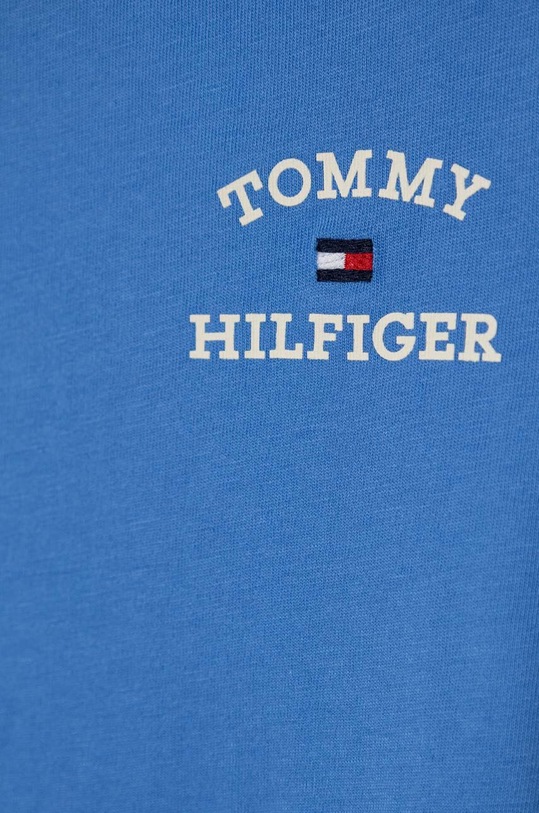 Αγορίστικα Παιδικό βαμβακερό μπλουζάκι Tommy Hilfiger KB0KB08807.128.176.PPYH μπλε