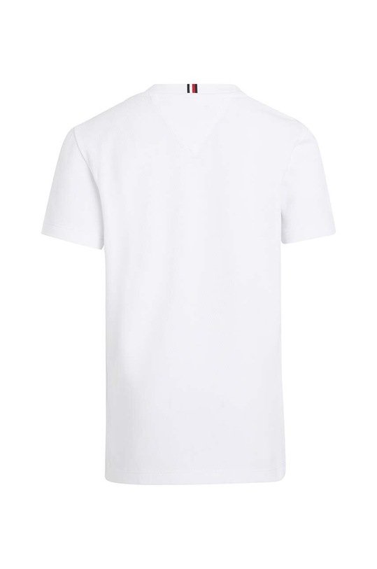 Chłopiec Tommy Hilfiger t-shirt bawełniany dziecięcy KB0KB08809.98.122.PPYH biały