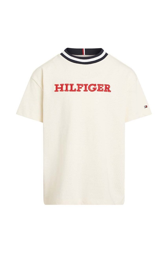 Tommy Hilfiger gyerek póló KB0KB08987.128.176.PPYH bézs SS24