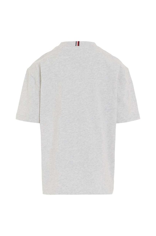 Chłopiec Tommy Hilfiger t-shirt bawełniany dziecięcy KB0KB09105.128.176.PPYH szary