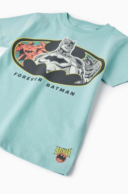 Αγορίστικα Παιδικό βαμβακερό μπλουζάκι zippy 3105923801 τιρκουάζ