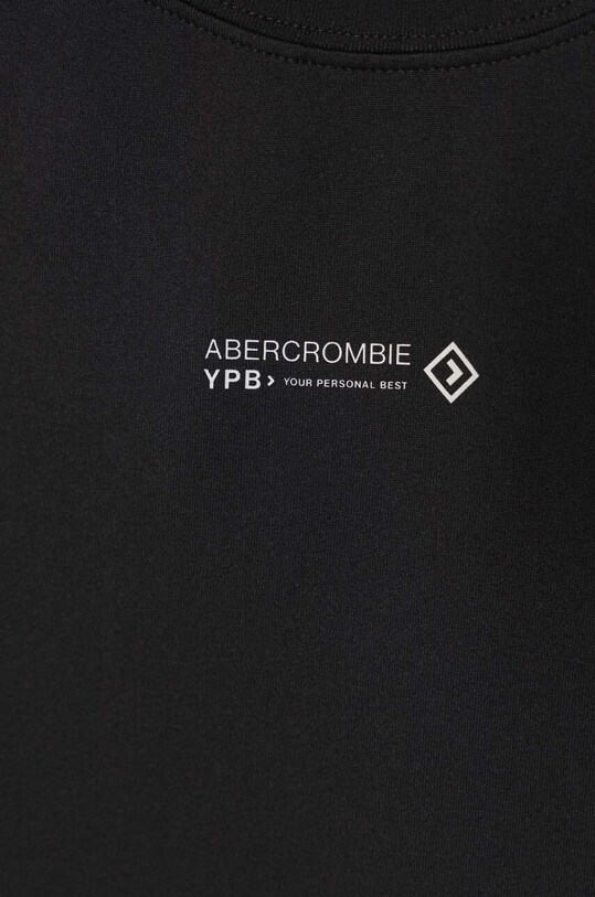 Chłopiec Abercrombie & Fitch t-shirt dziecięcy KI223.4076 czarny