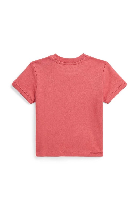 Polo Ralph Lauren tricou din bumbac pentru bebelusi 320853828032 rosu AW24