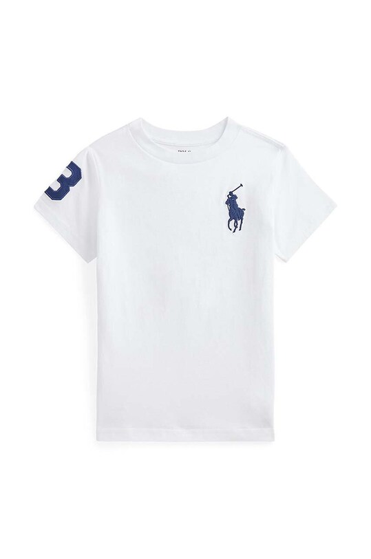 Polo Ralph Lauren t-shirt in cotone per bambini cotone bianco 322832907037